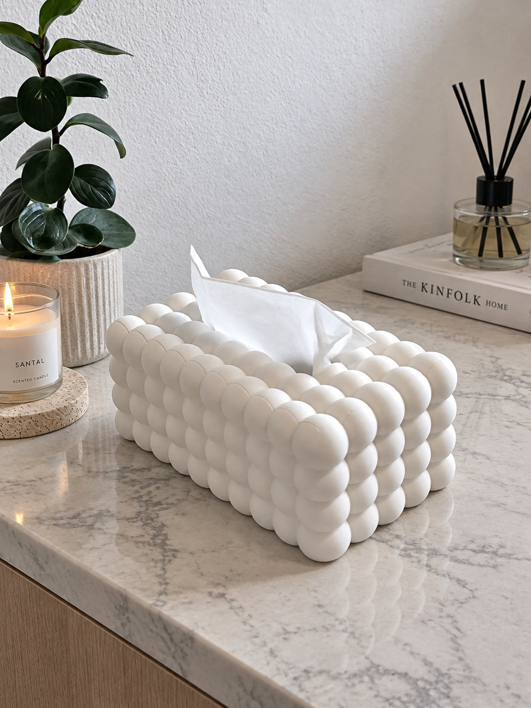 Bubble Tissue Box